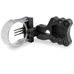Asher Archery Sights - Three-Pin Bright Fiber Optics Left & Right-Handed